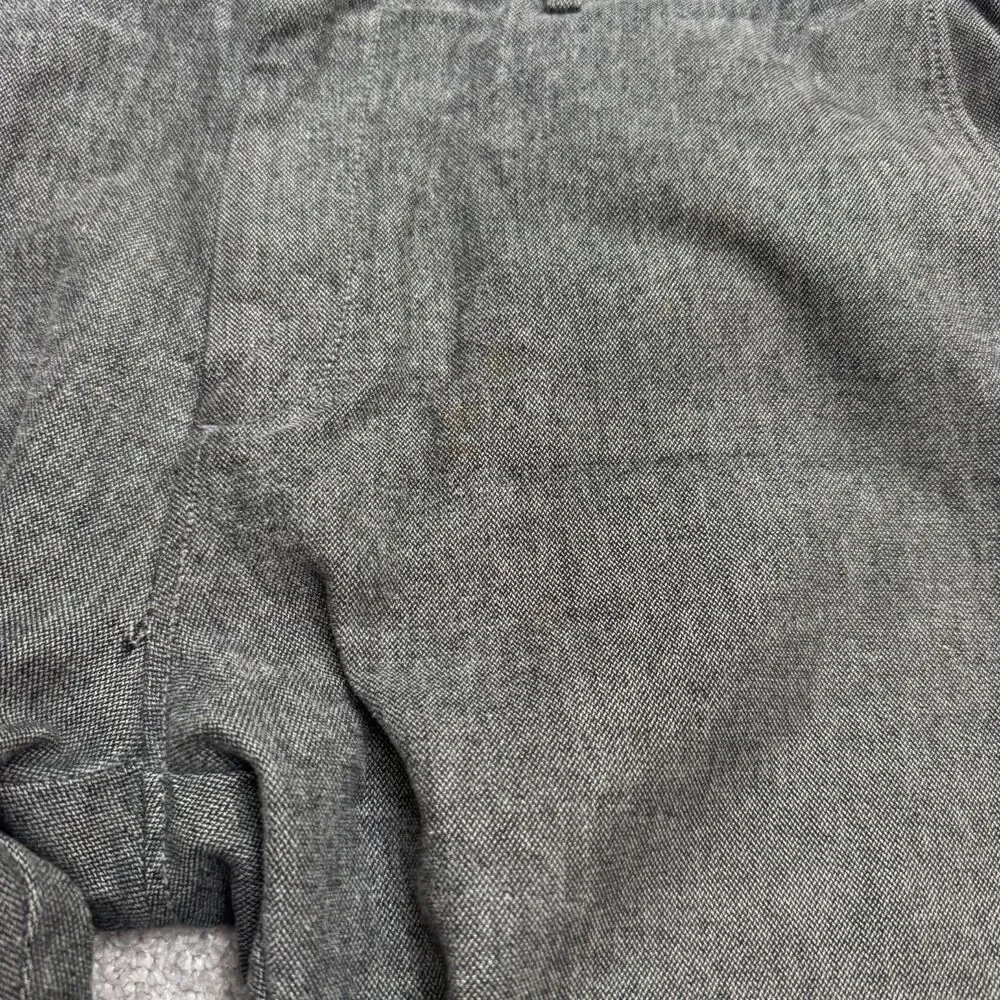 J.Crew 484 Slim Fit Stretch Chino Pants Men 34x34 Gray Cotton Straight Preppy